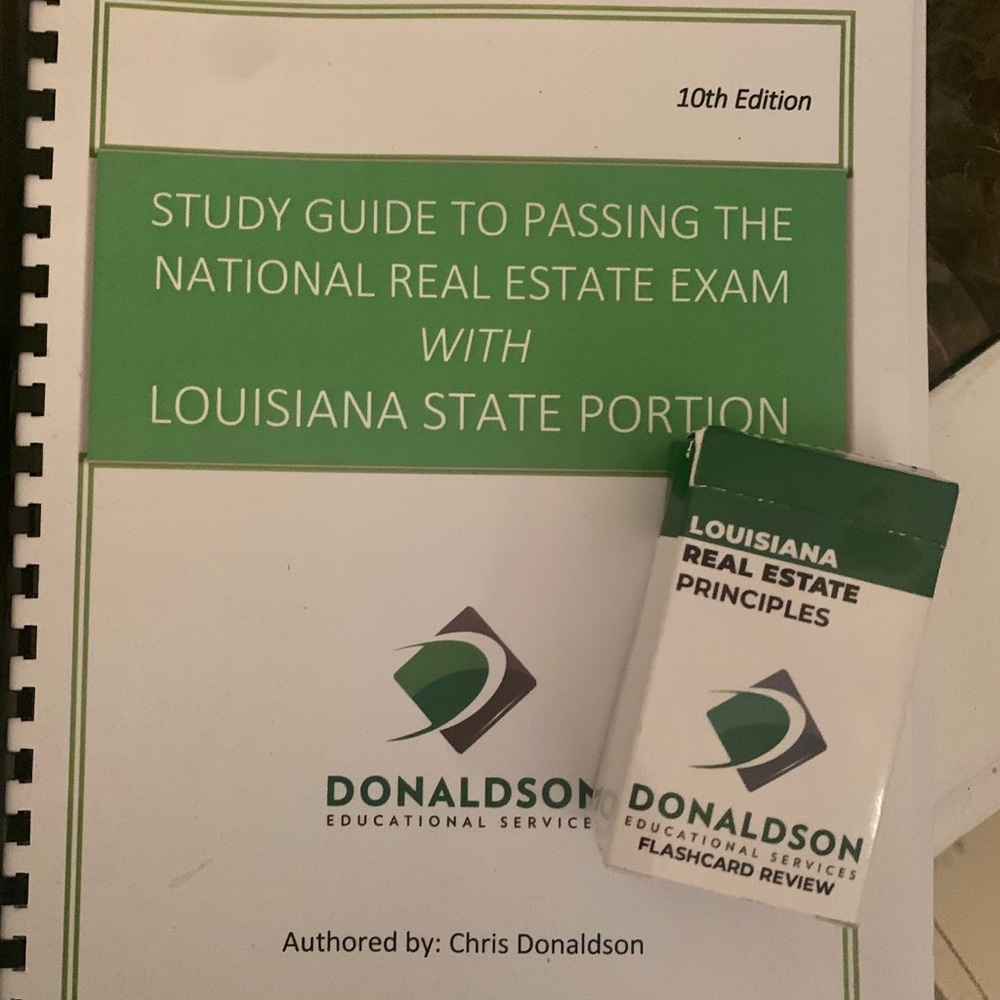 Louisiana Real Estate Exam Prep material